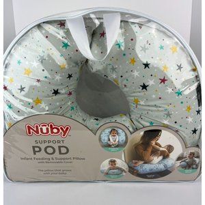Nuby Support Pod Infant Feeding & Support Pillow New Unopened Multi-use Pillow